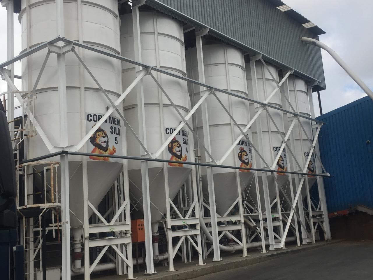 PepsiCo Silos Steel Structures